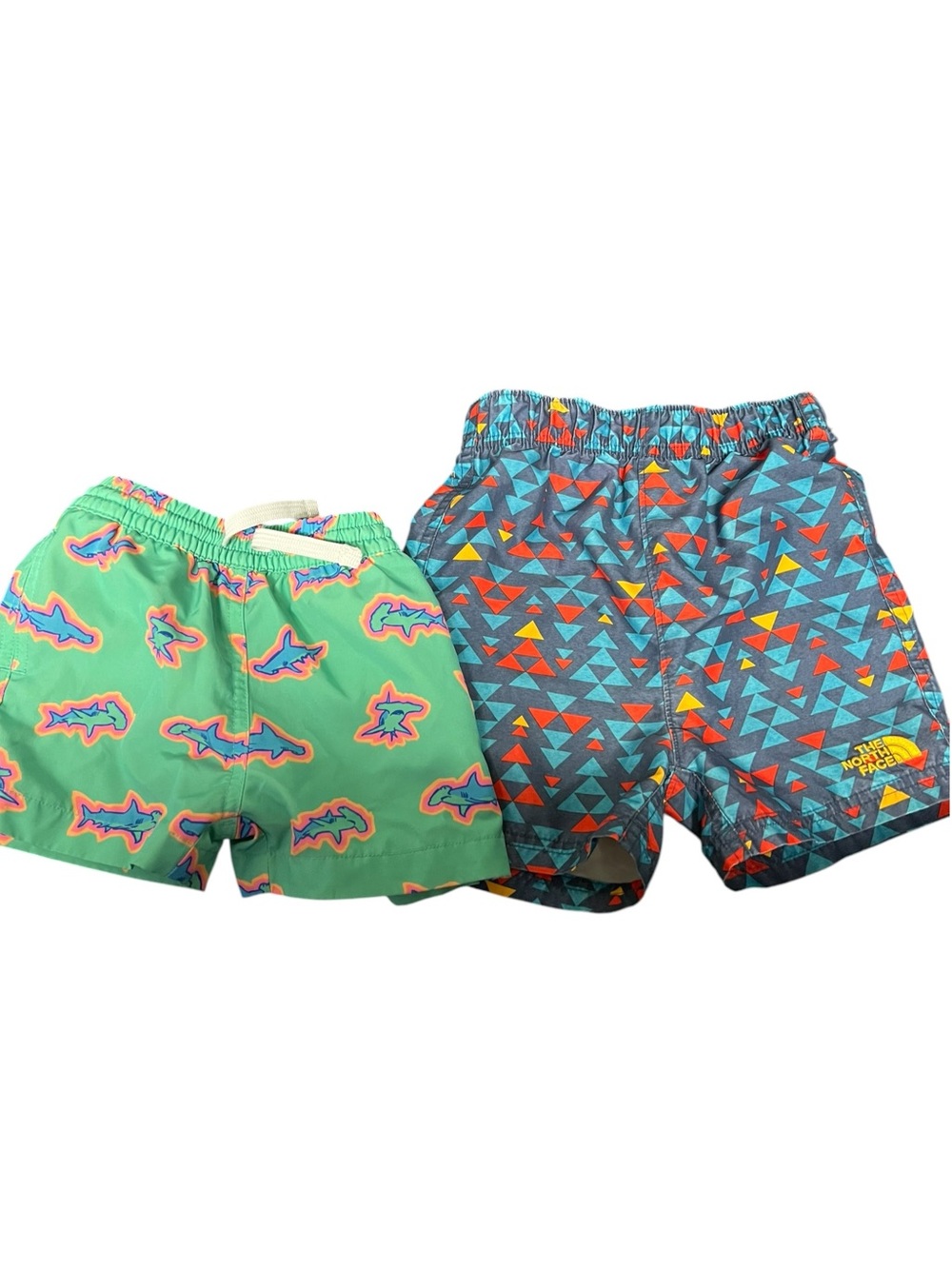 Set of 2 Boys Toddler Swimming Shorts Swim Trunks Chubbies The North Face